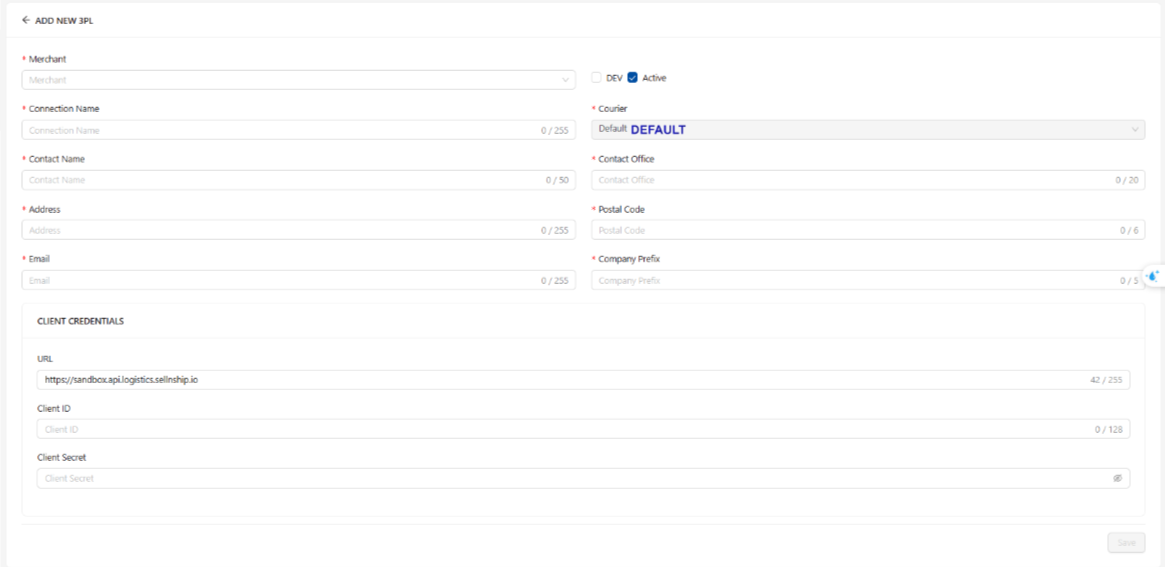3PL Management screenshot 3
