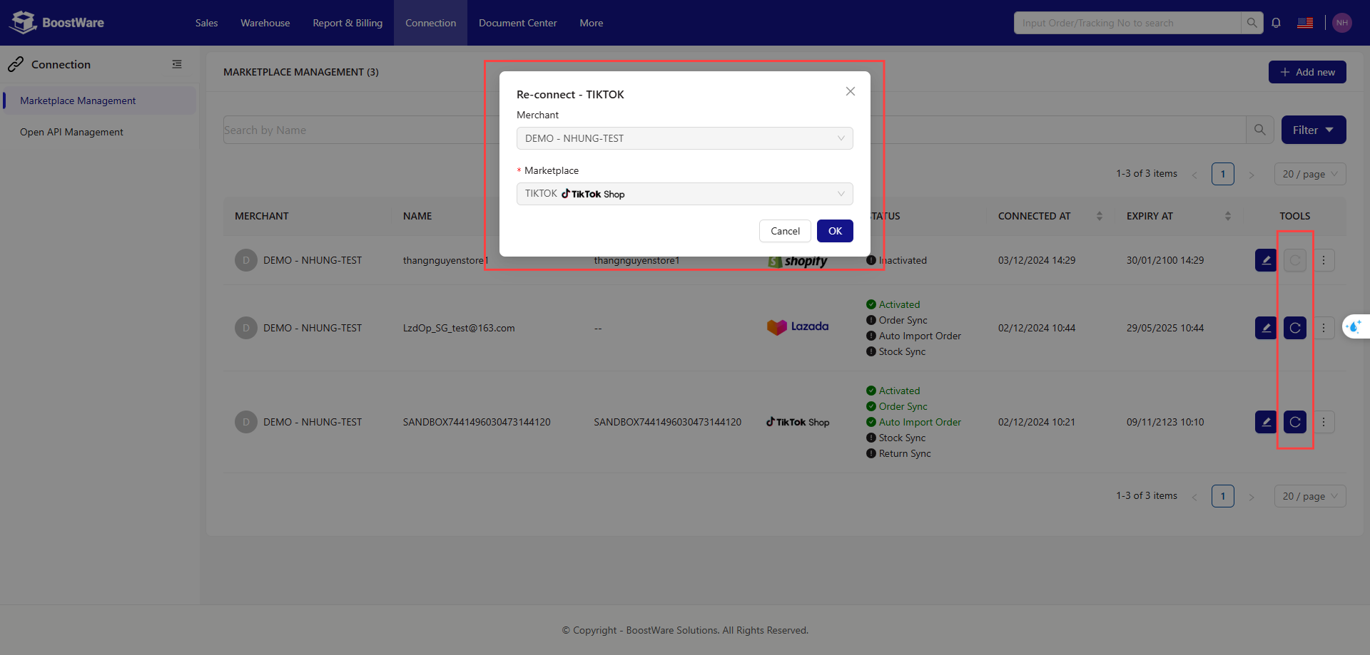 Marketplace Management screenshot 11